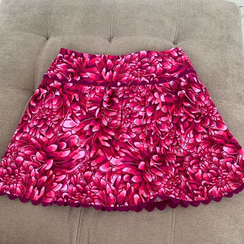 💕Kiki Vargas printed skirt pink purple size 4 made for Target NWOT - Picture 4 of 8